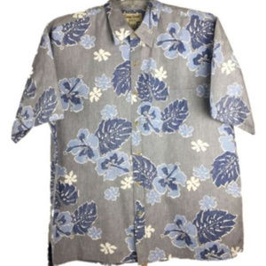 Cooke Street Men Hawaiian Shirt Plus Size 2XL Camp